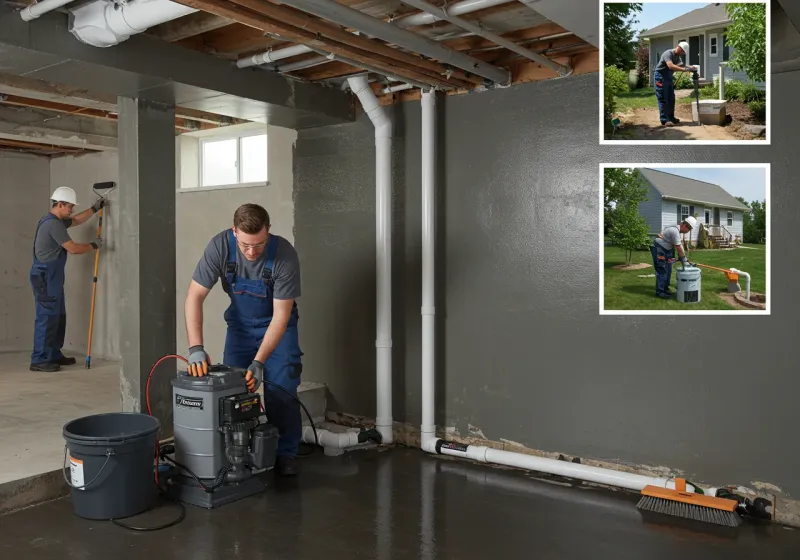 Basement Waterproofing and Flood Prevention process in Claremont, CA